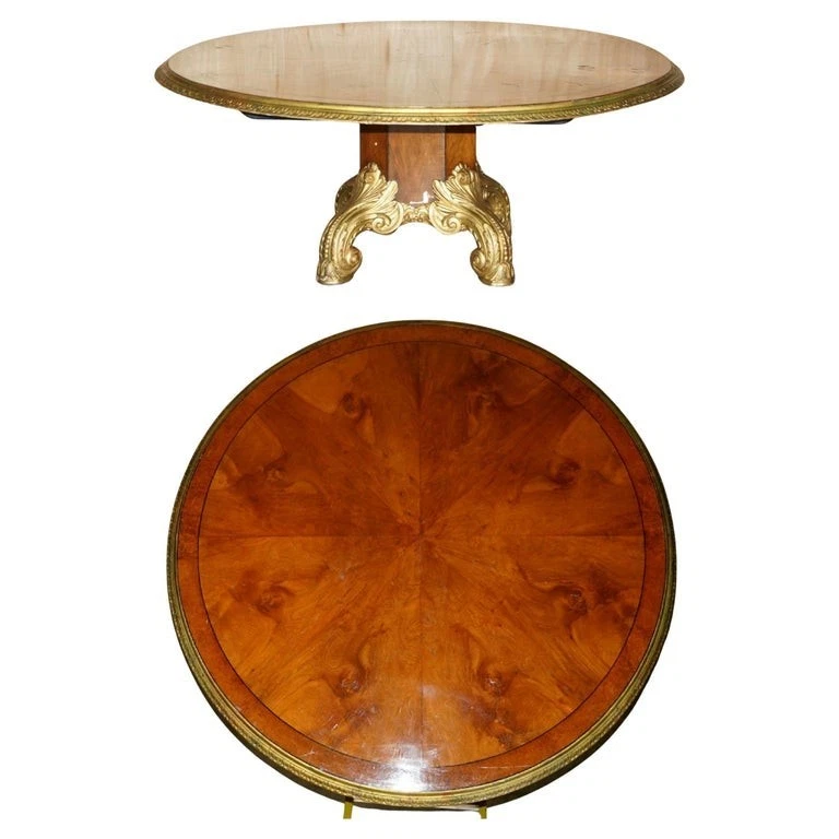Walnut Antique Dining Table Antique Tables 1850-1899 Time Period