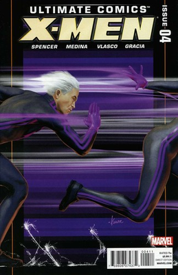 #ad #ad Ultimate X Men 2nd Series #4 VF; Marvel Nick Spencer w BagBoard $3.96