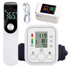 Tensiomètre, Oxymètre, Thermomètre Infra pour Suivi Complet: Pack Santé Famille.