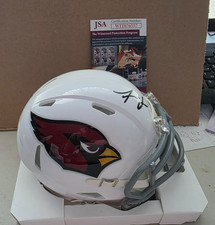 ISAIAH SIMMONS HAND SIGNED AZ CARDINALS RIDDELL MINI HELMET, JSA COA #WIT089752