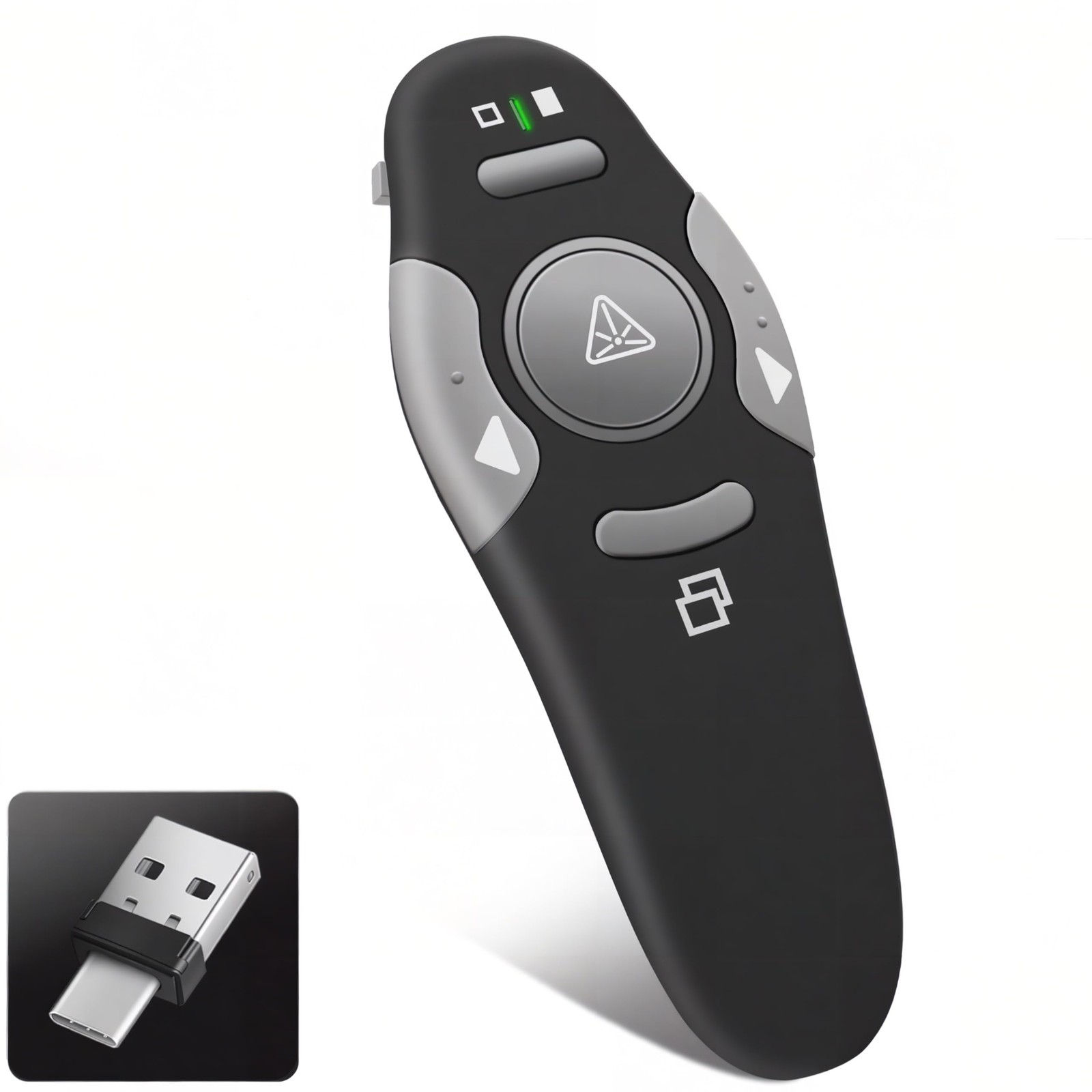 Télécommande PowerPoint sans fil et pointeur de présentation pour PC Mac Linux