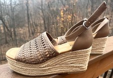 NIB Espadrilles Taupe Size 8 - A New Approach A.N.A. Style Ana Lisa