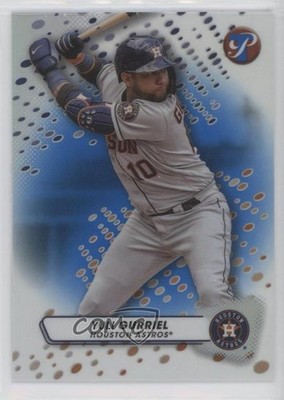 2023 Topps Pristine Blue Refractor 58/75 Yuli Gurriel #192 g1k
