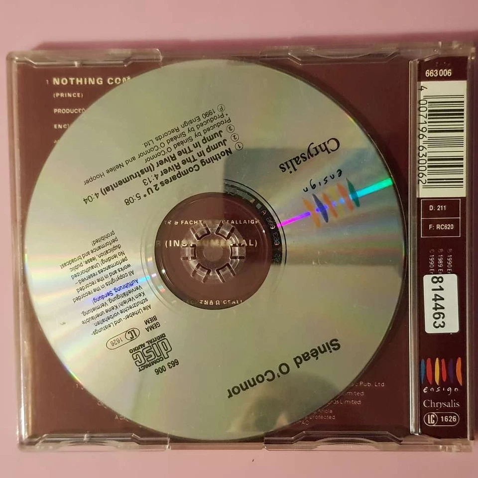 SINEAD O'CONNOR Nothing Compares 2 U  VG/VG+ (MCD) - Bild 3 von 3