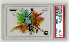 Anthony Edwards 2024-25 Panini Prizm Black #12 Color Blast Prizm Case Hit PSA 10