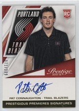 2015 Prestige Prestigious Premieres Signatures 71/299 Pat Connaughton Auto 03j5