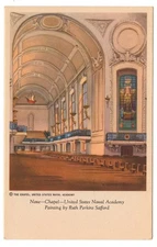 Ruth Perkins Safford Naval Academy Chapel Annapolis Maryland Postcard