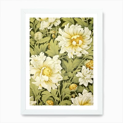 Wallpaper Pattern 9 Art Print Framed Wall Art Poster Canvas Print Picture
