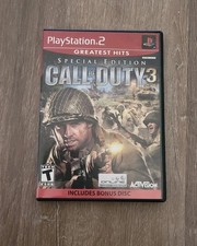 Call of Duty 3 Special Edition PlayStation 2 PS2 Complete With Manual And Bonus