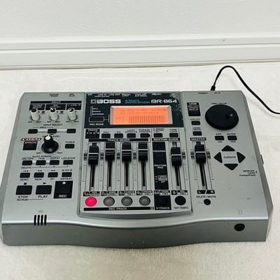 BOSS BR-864 マルチトラックレコーダー BOSS BR-864 Roland 8-track Digital Recorder Multitrack Portable