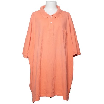 Kitaro, Poloshirt, Größe: 7XL, Orange, Baumwolle, Einfarbig, Herren #JhK