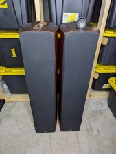 Bowers & Wilkins Nautilus 804 Floorstanding Speakers Cherrywood Pair AS-IS