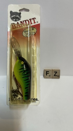Lot FZ) Bandit Pre Pradco 400 Series 420 Tiger Black Crankbait Lure