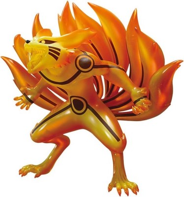NARUTO Figur KURAMA II Dämon FUCHS 9 SCHWÄNZE Version A BANPRESTO
