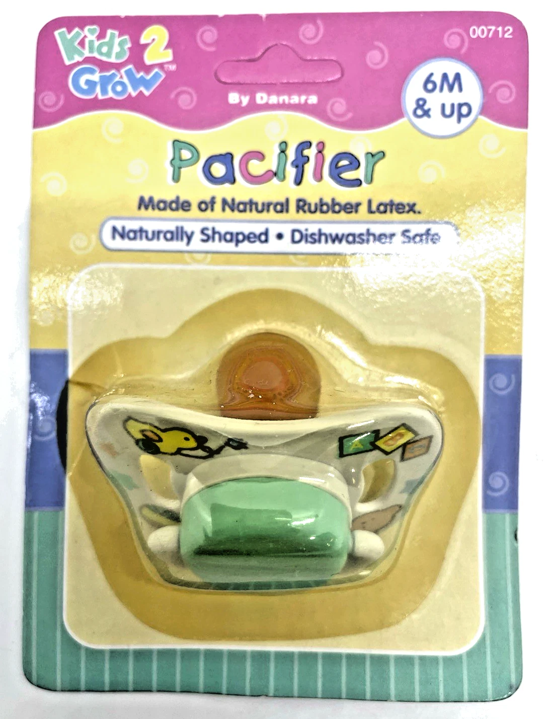 Pacifier Kids 2 Grow Latex Dishwasher Safe Naturally Shaped 6 Months and Up New
Opens in a new windo
