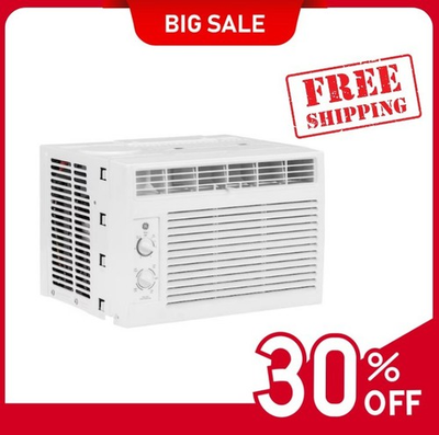 #ad BIG SALE GE Window Air Conditioner 5000 BTU 115V Compact $139.99
