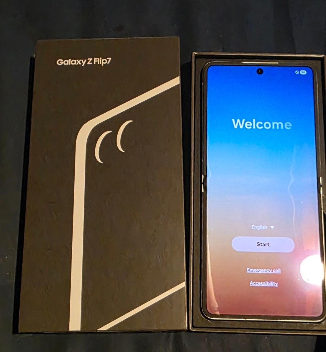 Samsung Galaxy Z Flip 7 - 512 GB - Blue Shadow (Unlocked) for sale