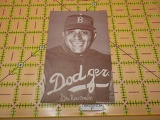 1953-55 Jay Publishing Don Newcombe Brooklyn Dodgers Vintage Photo Type 1 B&W