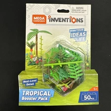 Mega Construx Inventions Tropical Booster Pack FWP17 NEXT LEVEL DETAIL NIP