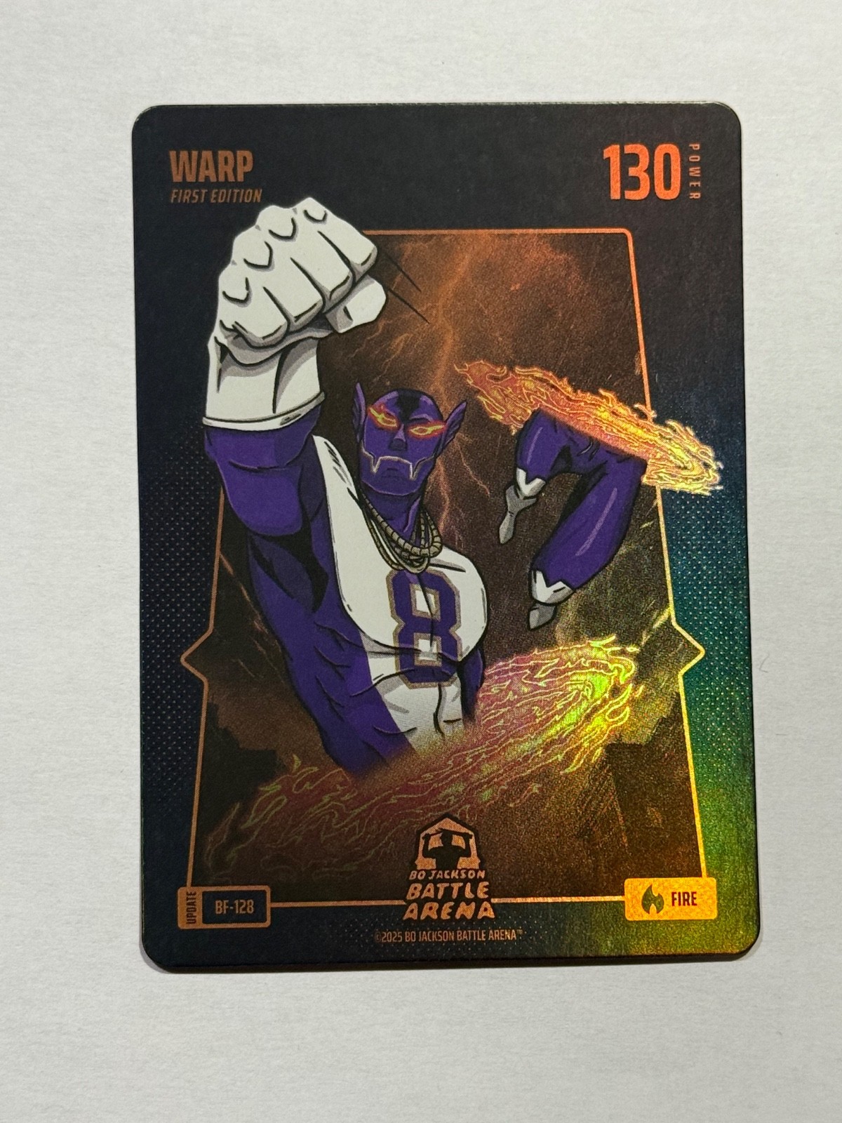 Bo Jackson Battle Arena Update FIRE BATTLE FOIL WARP