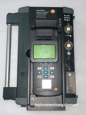 1PC USED 350-XL TESTO 454  Flue Gas Analyzer SHIPPING DHL or FedEx