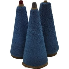 Vintage Dixie Yarns 1/31 Acrilan Meadowlark 71789 Acrylic Cone Yarn Lot of 3