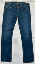 Lee ‘Lynn’ Low rise dark blue jeans W31 L33