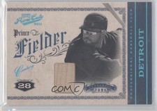 2011 Playoff Prime Cuts Century Platinum Materials 6/10 Prince Fielder #40 4z4