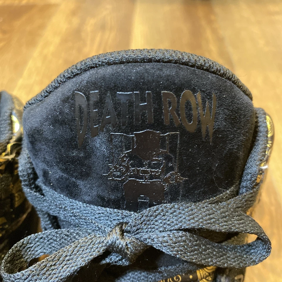 EWING Rare 33 HI Black Gold Paisley Death Row Size 5 Deadstock 1BM01100-124 EUC - Image 3 of 4