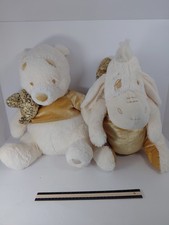 Rare Disney Store Gold Winnie Pooh  Eeyore Plush Exclusive 18" Collectibles