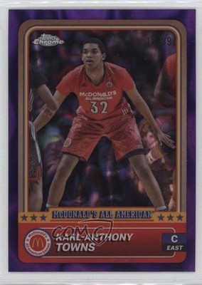 2024 Topps Chrome McDonald's All American 12/99 Karl-Anthony Towns #98 uk2