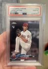 2018 Topps Chrome #150 Shohei Ohtani Pitching RC Rookie PSA 10 GEM MINT 💎🔥💎🔥
