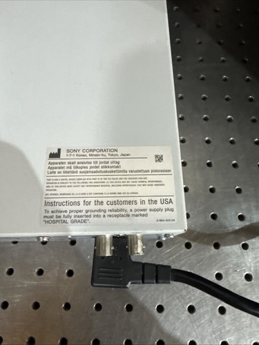 Sony UP-D897 Ultrasound Digital Graphic Photo Thermal Printer, Power Cord+Paper - Photo 6/8
