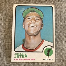 Topps 1973 Johnny Jeter Chicago White Sox #423 Baseball