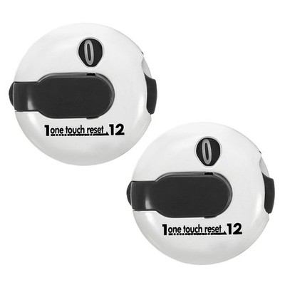 Golf Score Counter, 2 Pack Mini Golf Shot Stroke Attachment Counter Clicker C...