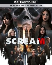 Scream VI New 4K UHD Blu-ray Digital Copy