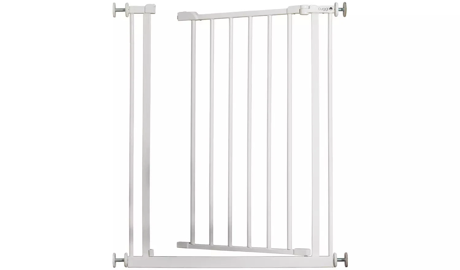 Cuggl Slim Fit Safety Gate - White (OPENED BOX TESTED ITEM)