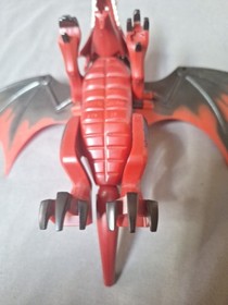 LEGO Castle Red Fantasy Era Dragon 70403-1 Dragon - MISSING BARBED TAIL