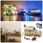 Christmas Vacation Griswold Family Home Building Blocks W/Lights Christmas Decor