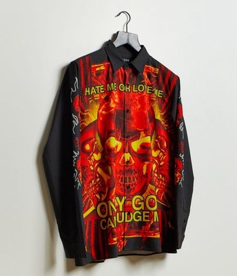 Only God Can Judge Me Button Up Men s Small