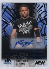 2025 SP Game Used AEW Authentic Rookies Auto Roderick Strong #86 Auto ob9