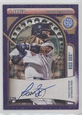 2021 Topps Gypsy Queen Indigo 28/150 Jonathan Arauz #GQA-JAR Auto 18mh