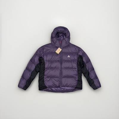Nike ACG Lunar Lake PrimaLoft Dark Purple Jacket Men s Size Medium Loose Fit NEW