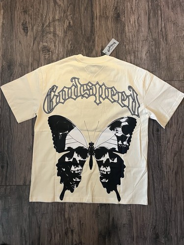 NEW Godspeed Butterfly Effect T shirt "bone" In medium Size Streetwear - Picture 2 of 7