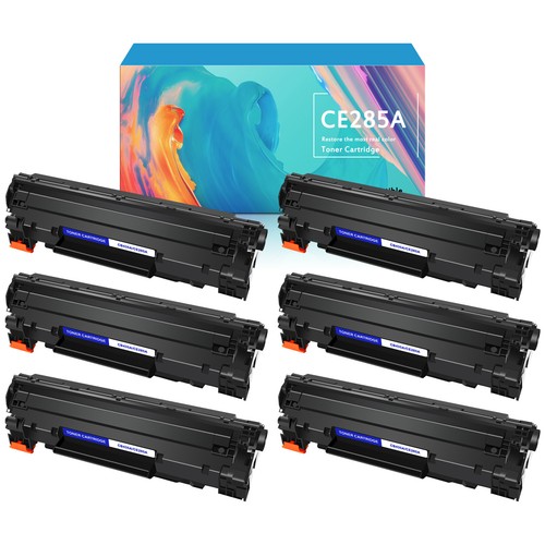 6PK CE285A 85A Toner Cartridge for HP LaserJet M1212nf M1217nfw MFP M1132 M1138