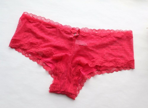 Women Sexy Briefs Smooth&Dot Mesh underwear boyshorts knickers Panties L-XL-XXL - Picture 7 of 13