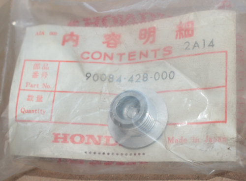 NEU Schraubkappe Lichtmaschine orig. HONDA 90084-428-000 für C90 *NOS* - Bild 1 von 2