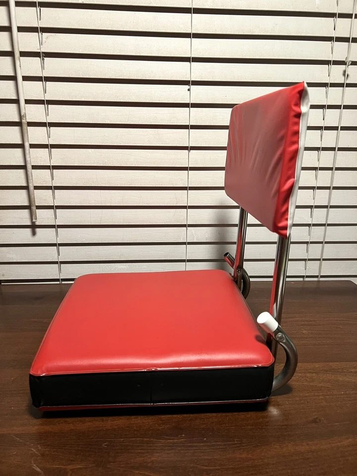 Cadeira almofada assento estádio Georgia Bulldogs vintage vermelha e preta National Champs - Imagem 4 de 4