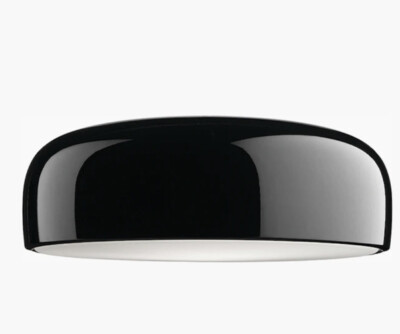 Smithfield ceiling Black  By Jasper Morrison, for Flos Lighting 