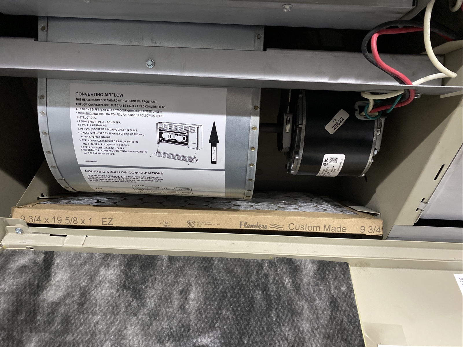 TPI Cabinet Electric Unit Heater 3PH 6300/T Series Beige NEW  63/T33D052433B30D0F | eBay